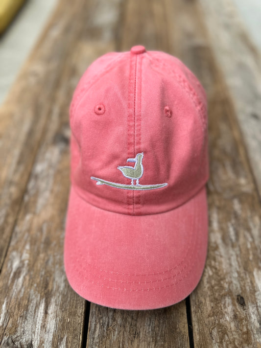 Beach Chicken Surfn Hat SIC - Coral